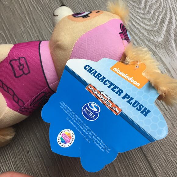 Nickelodeon Paw Patrol 8" Skye Plush Cockapoo Dog Stuffed Animal Super Hero New - Picture 2 of 6